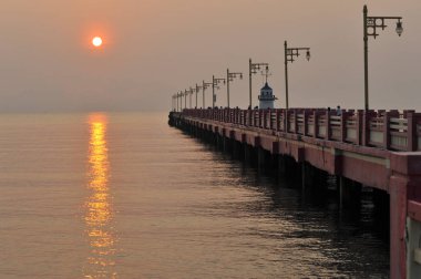 Prahuap Khiri Khan apil 2 Ao Prachuap Khiri Khan Nisan 2.2023 'te Prachuap Khiri Khan Tayland' da turizm ile 