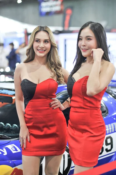 Bangkok Juni Mooi Bangkok Auto Salon 2023 Bangkok Auto Salon — Stockfoto