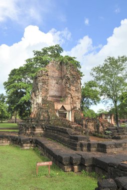 Phetchabun, Tayland-Septerber 22 Si Thep Tourise ile Tayland 'ın Phetchabun eyaletinde bir arkeolojik alandır. 22 Eylül 2023 'te Si Thep antik kentini kapsar.