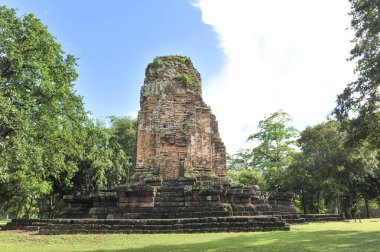 Phetchabun, Tayland-Septerber 22 Si Thep Tarihi Parkı, Tayland 'ın Phetchabun eyaletinde bir arkeolojik alandır. 22 Eylül 2023 'te Si Thep antik kentini kapsar.