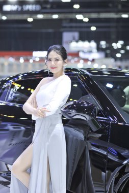 Bangkok Uluslararası Otomobil Fuarı 2024, Bangkok, Tayland 'da 6 Nisan 2024, Güzel BANGKOK-apil 6