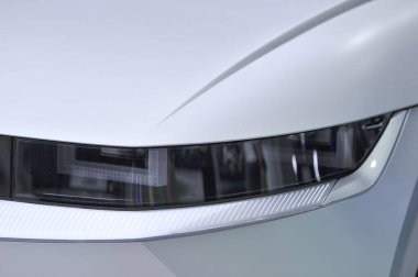 Lider araba ışığı otomobili yakın çekim