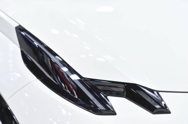 Lider araba ışığı otomobili yakın çekim