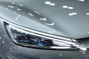 Lider araba ışığı otomobili yakın çekim