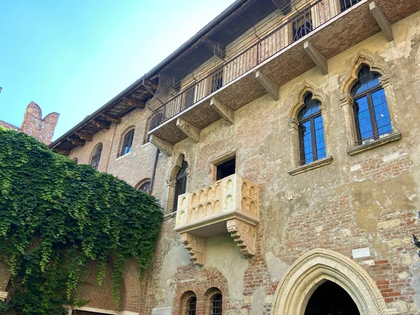 Casa Julieta Ciudad Italiana Verona — Foto de Stock