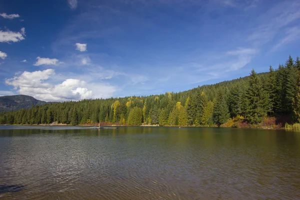 Beautiful panorama at Lost Lake in British Columbia, Canada