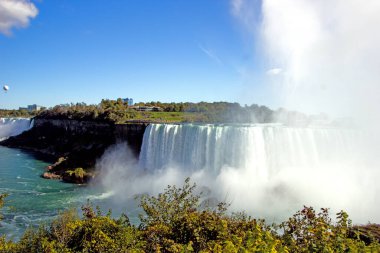 Stunning Niagara Falls seen from the Canadian side