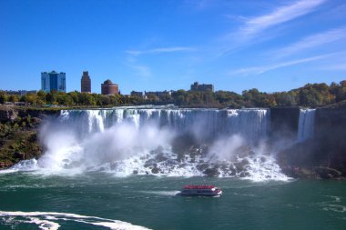 Stunning Niagara Falls on a beautiful fall day