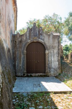 Agios Markos köyünde mimarlık, Korfu, Yunanistan