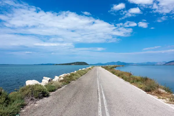 stock image Amazing scenery by the sea in Koronisia, in the Ambracian gulf, Arta, Greece