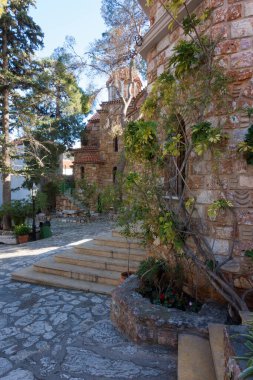 Yunanistan 'ın Nea Makri kentindeki Aziz Efraim Manastırı