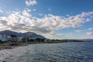 20 Mart 2025 - Nea Makri, Yunanistan - Nea Makri kasabası, Attica, Yunanistan