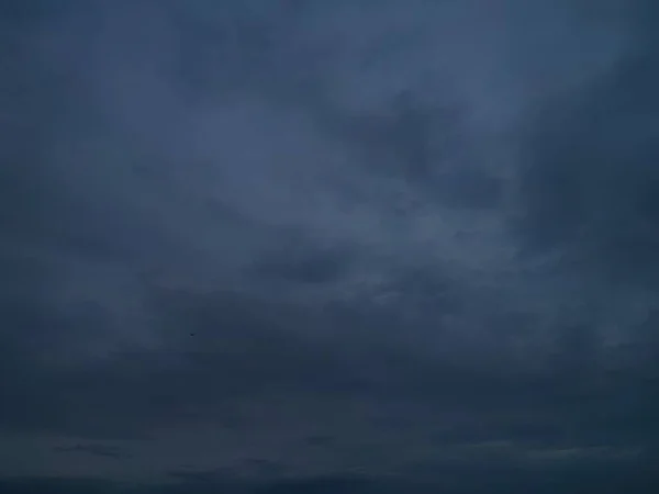 Bewölkter Dunkler Himmel Abend — Stockfoto