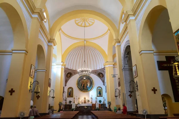 Kościół Parafialny Wcielenia Almuecar Granada Andaluzja Hiszpania Europie Września 2022 — Zdjęcie stockowe