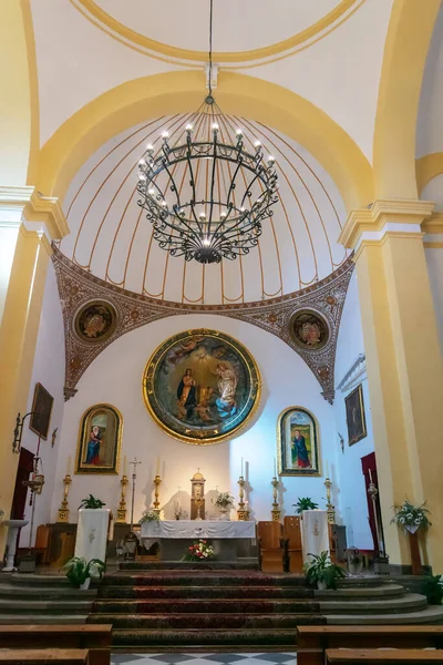 Église Paroissiale Incarnation Almuecar Grenade Andalousie Espagne Europe Septembre 2022 — Photo