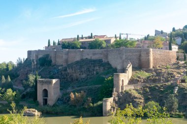 Toledo, üç kültürün şehri: Hristiyan, Müslüman ve Yahudi. İspanya. Avrupa.