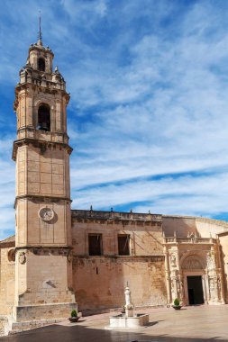 Varsayım Kilisesi, Biar, Alicante, Valencia, İspanya, Avrupa.
