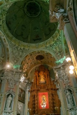 Varsayım Kilisesi, Biar, Alicante, Valencia, İspanya, Avrupa.