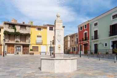 Biar Town, Alicante, Valencia, İspanya, Avrupa.