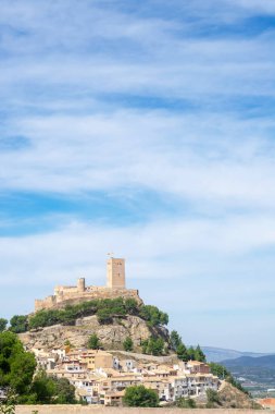 Biar Castle, Alicante, Valencia, İspanya, Avrupa.