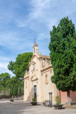 Azizemizin Sığınağı, Biar 'ın Patroniçesi. Alicante, Valencia, İspanya, Avrupa.