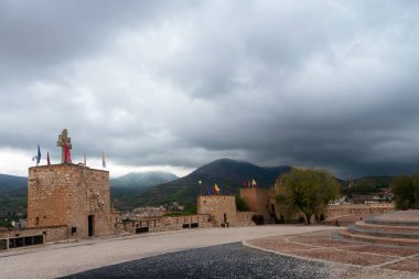 Caravaca Gerçek Haç Bazilikası, Murcia, İspanya. Avrupa.