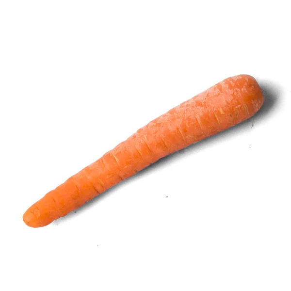 Купка Моркви Ізольована Білому Тлі — стокове фото