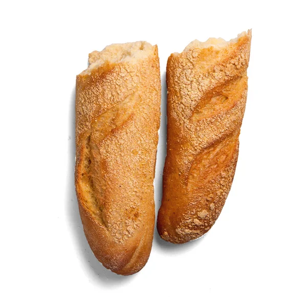 Concept Culinaire Savoureux Bagel Maïs Sur Fond Blanc — Photo