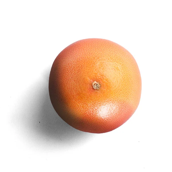 Frische Saftige Grapefruit Isoliert Auf Weißem Hintergrund — Stockfoto