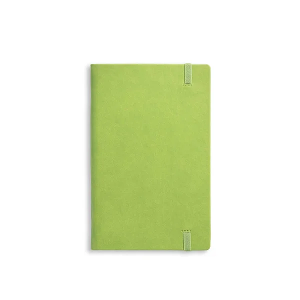 Různé Notebook Plochou Ležel Koncept Izolované Bílém Pozadí — Stock fotografie