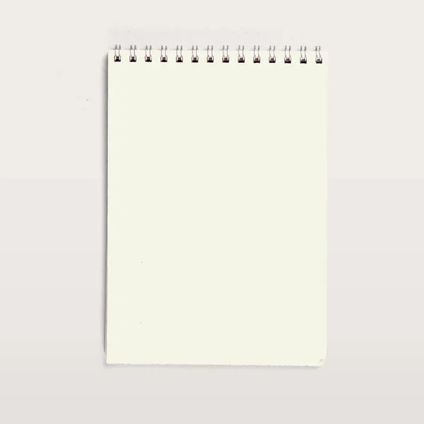 Notas Brancas Pequenas Com Conceito Flat Lay Isolado Fundo Branco — Fotografia de Stock