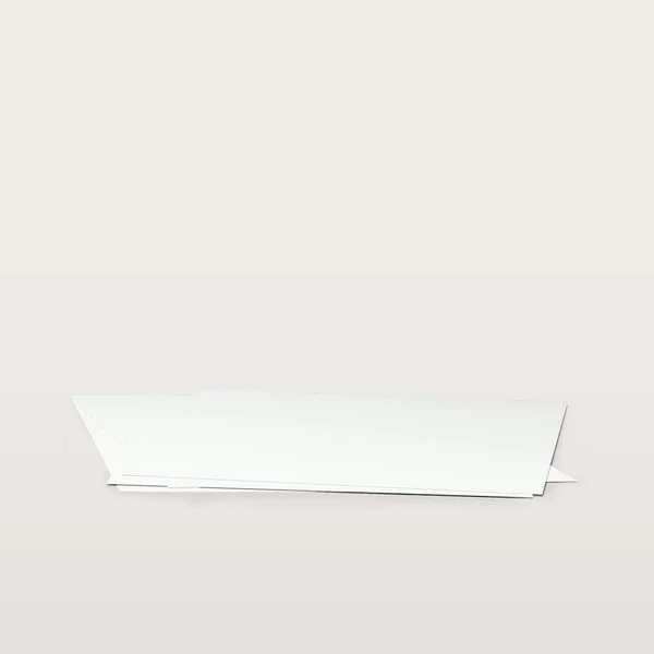 템플릿 디자인에 배경에 흰색빈 카드의 — 스톡 사진