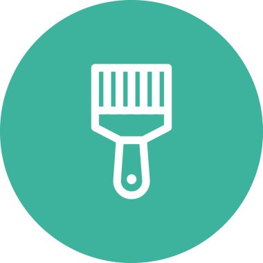 Basit yuvarlak renk ofis fikri simgesi.