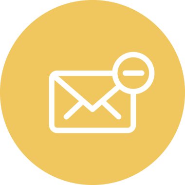 Basit yuvarlak renk ofis fikri simgesi.