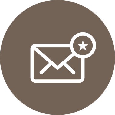 Basit yuvarlak renk ofis fikri simgesi.