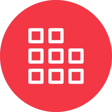 Basit yuvarlak renk teknolojisi fikri simgesi.