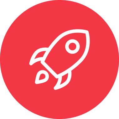 Basit yuvarlak renk teknolojisi fikri simgesi.