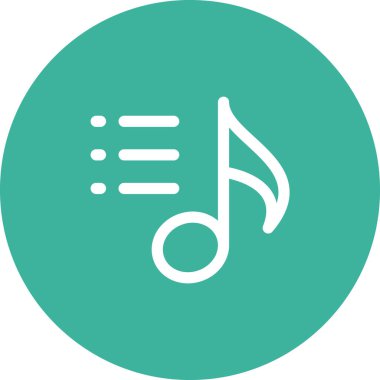 Basit yuvarlak renk teknolojisi fikri simgesi.