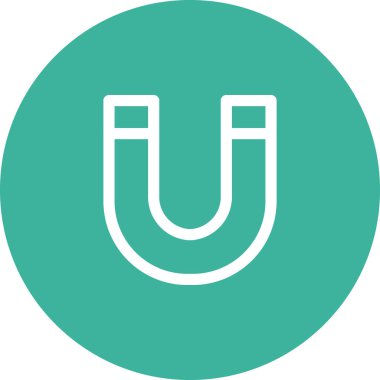 Basit yuvarlak renk teknolojisi fikri simgesi.