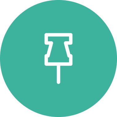 Basit yuvarlak renk teknolojisi fikri simgesi.