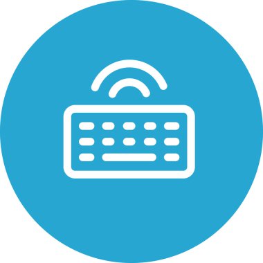 Basit yuvarlak renk teknolojisi fikri simgesi.