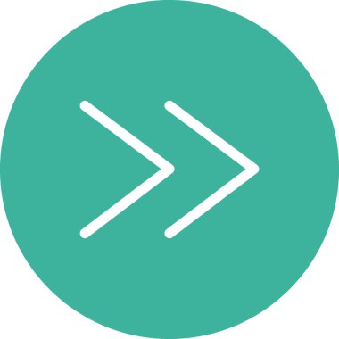 Basit yuvarlak renk teknolojisi fikri simgesi.