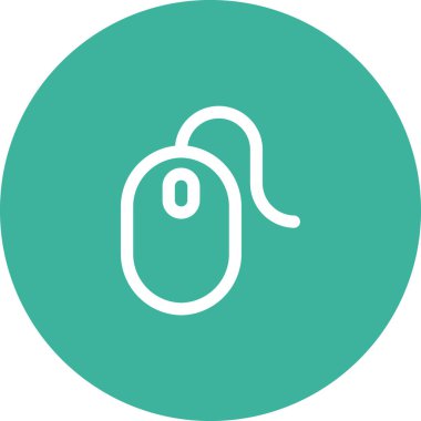 Basit yuvarlak renk teknolojisi fikri simgesi.