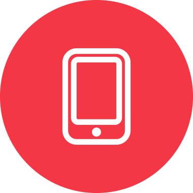 Basit yuvarlak renk teknolojisi fikri simgesi.