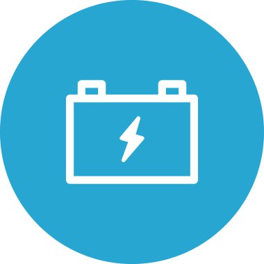 Basit yuvarlak renk teknolojisi fikri simgesi.