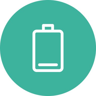 Basit yuvarlak renk teknolojisi fikri simgesi.