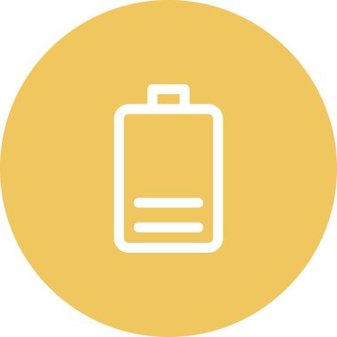 Basit yuvarlak renk teknolojisi fikri simgesi.