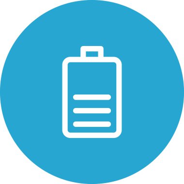 Basit yuvarlak renk teknolojisi fikri simgesi.