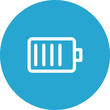 Basit yuvarlak renk teknolojisi fikri simgesi.