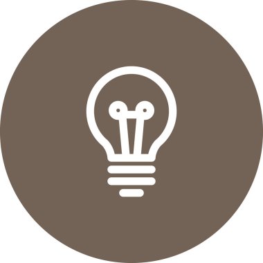 Basit yuvarlak renk teknolojisi fikri simgesi.